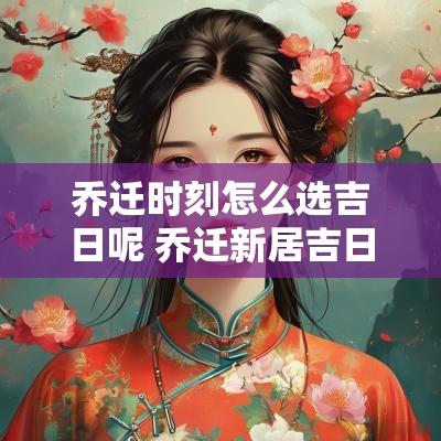 乔迁时刻怎么选吉日呢 乔迁新居吉日遇下雨天