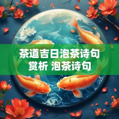 茶道吉日泡茶诗句赏析 泡茶诗句