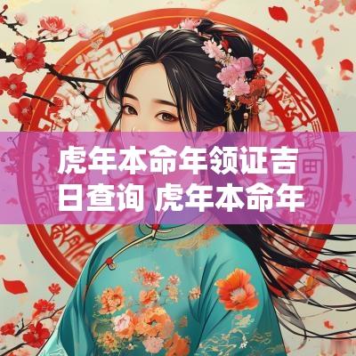 蛇年本命年领证吉日查询 蛇年本命年领证吉日