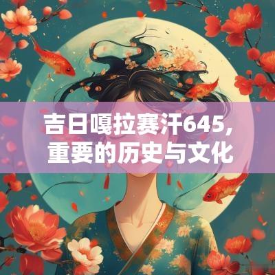 吉日嘎拉赛汗645, 重要的历史与文化背景