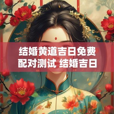 结婚黄道吉日免费配对测试 结婚吉日生肖配对查询