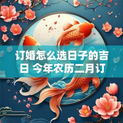 订婚怎么选日子的吉日 今年农历二月订婚吉日