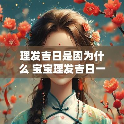 理发吉日是因为什么 宝宝理发吉日一览表