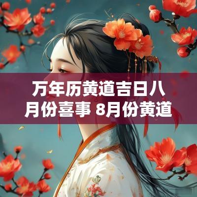 万年历黄道吉日八月份喜事 8月份黄道吉日一览表 万年历黄道吉日八月份喜事 8月份黄道吉日一览表