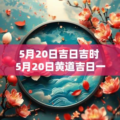 5月20日吉日吉时 5月20日黄道吉日一览表