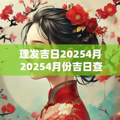理发吉日20254月 20254月份吉日查询