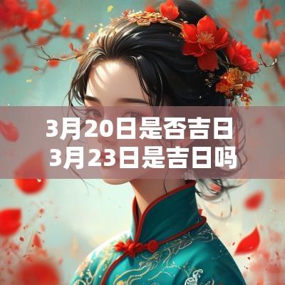 3月20日是否吉日 3月23日是吉日吗