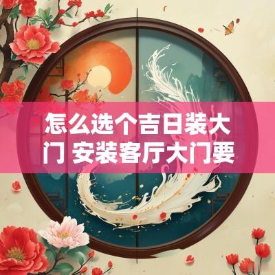 怎么选个吉日装大门 安装客厅大门要选吉日吗