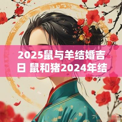 2025鼠与羊结婚吉日 鼠和猪2025年结婚黄道吉日