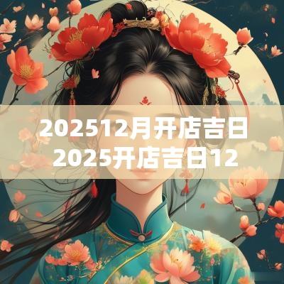202512月开店吉日 2025开店吉日12月