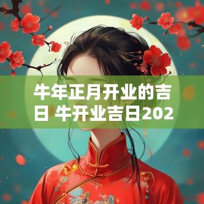 蛇年正月开业的吉日 牛开业吉日2025年