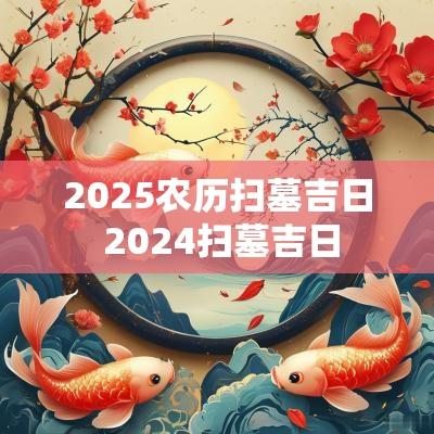 2025农历扫墓吉日 2025扫墓吉日