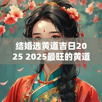 结婚选黄道吉日2025 2025最旺的黄道吉日