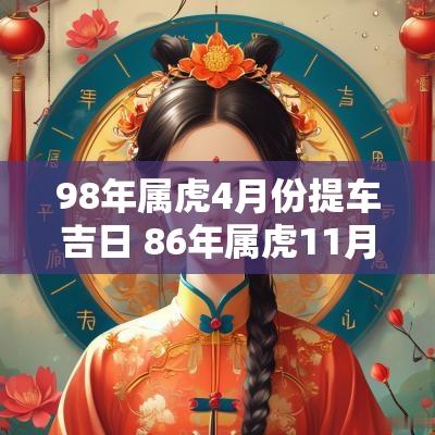 98年属虎4月份提车吉日 86年属虎11月提车黄道吉日