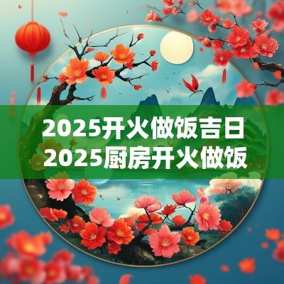 2025开火做饭吉日 2025厨房开火做饭吉日