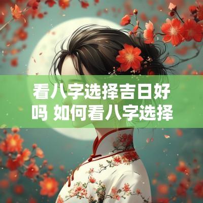 看八字选择吉日好吗 如何看八字选择吉日和时间