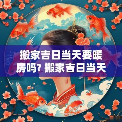 搬家吉日当天要暖房吗? 搬家吉日当天要搬些什么东西
