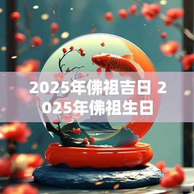 2025年佛祖吉日 2025年佛祖生日
