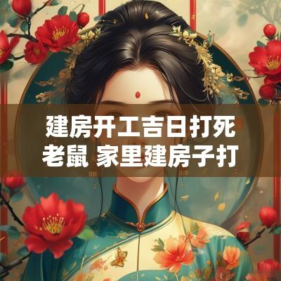 建房开工吉日打死老鼠 家里建房子打地基有老鼠什么预兆