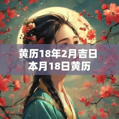 黄历18年2月吉日 本月18日黄历