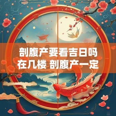 剖腹产要看吉日吗在几楼 剖腹产一定要看日子和时辰吗