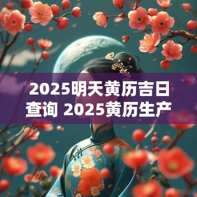 2025明天黄历吉日查询 2025黄历生产吉日查询