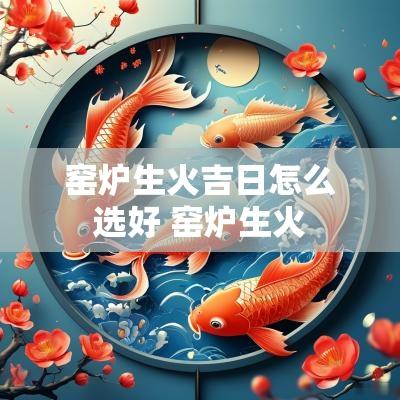 窑炉生火吉日怎么选好 窑炉生火