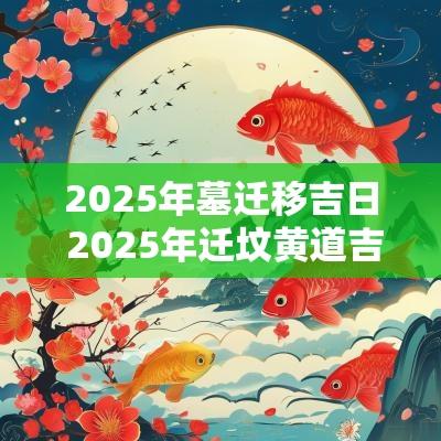 2025年墓迁移吉日 2025年迁坟黄道吉日一览表