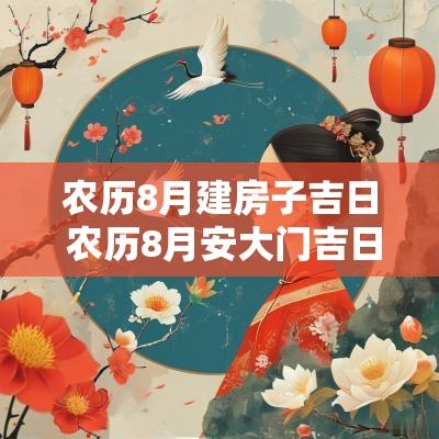 农历8月建房子吉日 农历8月安大门吉日吉时