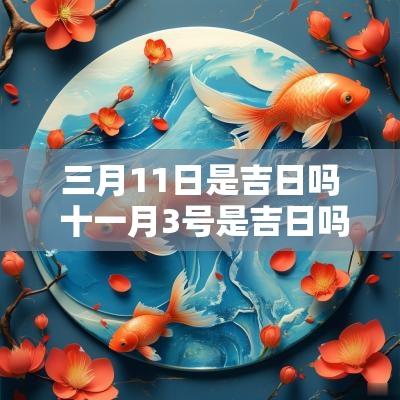 三月11日是吉日吗 十一月3号是吉日吗