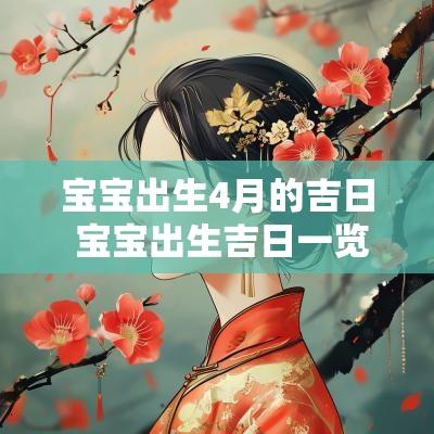 宝宝出生4月的吉日 宝宝出生吉日一览表