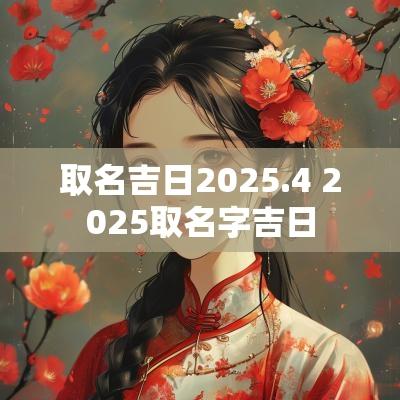 取名吉日2025.4 2025取名字吉日