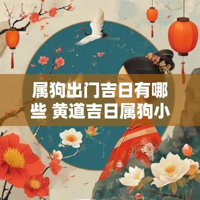 属狗出门吉日有哪些 黄道吉日属狗小心出门