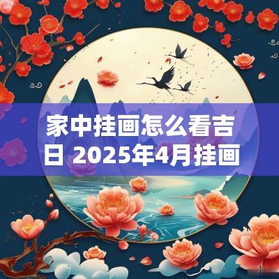 家中挂画怎么看吉日 2025年4月挂画吉日