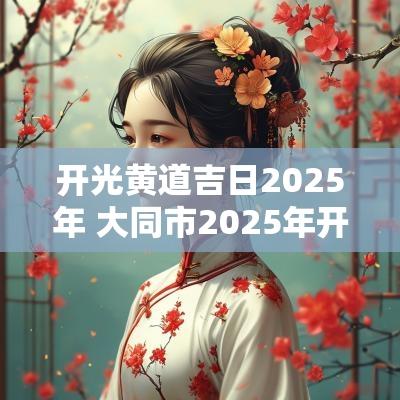开光黄道吉日2025年 大同市2025年开光庆典