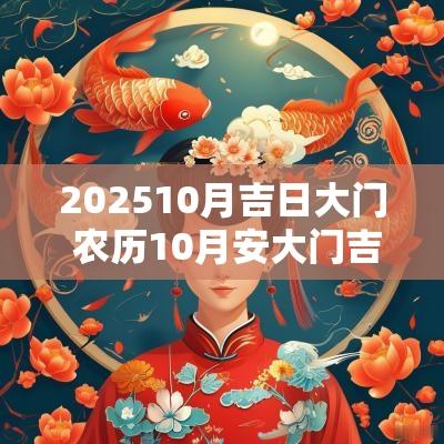 202510月吉日大门 农历10月安大门吉日查询