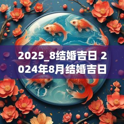 2025_8结婚吉日 2025年8月结婚吉日一览表大全