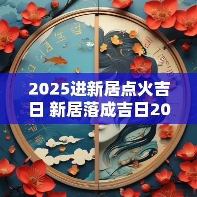 2025进新居点火吉日 新居落成吉日2025