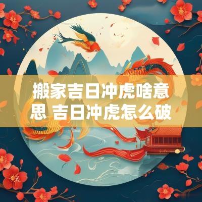 搬家吉日冲虎啥意思 吉日冲虎怎么破解