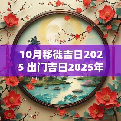 10月移徙吉日2025 出门吉日2025年10月