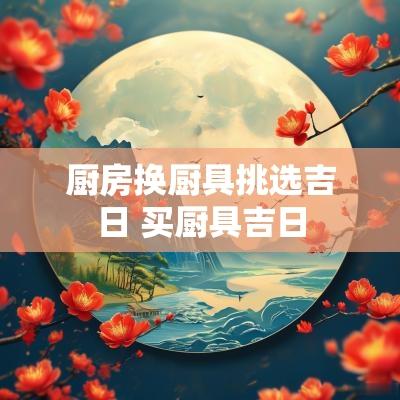 厨房换厨具挑选吉日 买厨具吉日