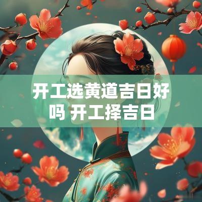 开工选黄道吉日好吗 开工择吉日