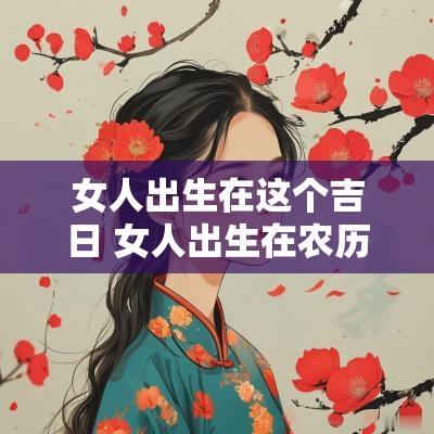 女人出生在这个吉日 女人出生在农历什么日子最好