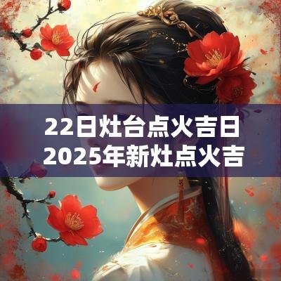 22日灶台点火吉日 2025年新灶点火吉日