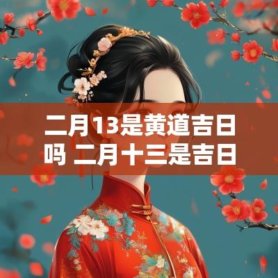 二月13是黄道吉日吗 二月十三是吉日吗