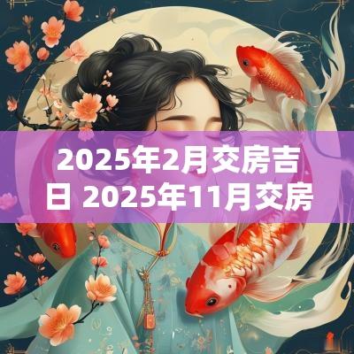 2025年2月交房吉日 2025年11月交房吉日