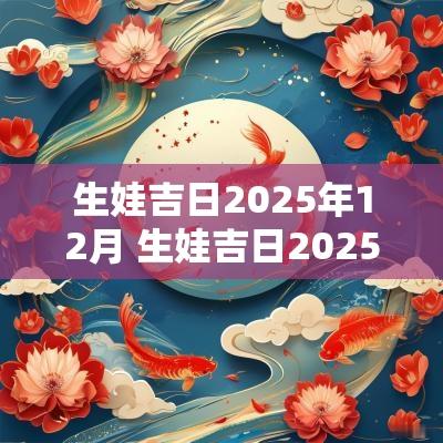 生娃吉日2025年12月 生娃吉日2025年
