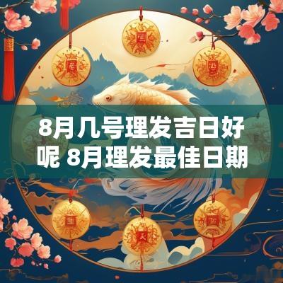 8月几号理发吉日好呢 8月理发最佳日期