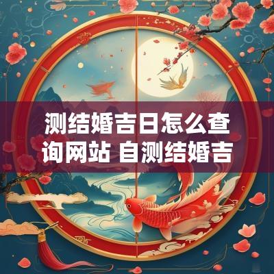 测结婚吉日怎么查询网站 自测结婚吉日查询软件