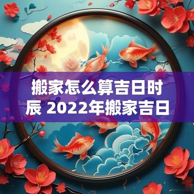 搬家怎么算吉日时辰 2025年搬家吉日时辰